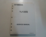 2004 Yamaha Moto YJ125S Service Atelier Réparation Manuel OEM Usine - $34.98