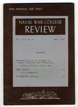 Naval War College Review Vol XIII No 9 May 1961 - £23.23 GBP