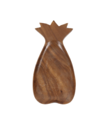 Vintage 70s Mid Century Modern MCM Wood Pineapple Serving Dish Bowl Hold... - $59.35