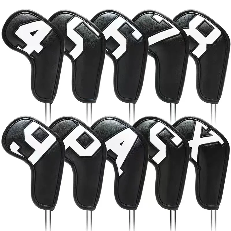 10pcs Set of Golf Club Covers, Accessories, Ccolor Digital Club Cap Covers, Club - $172.06