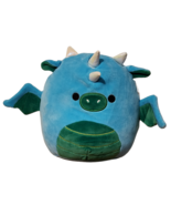 Dalton the Blue Green Dragon 8” Squishmallow - NWT - Free Shipping - $29.20 CAD