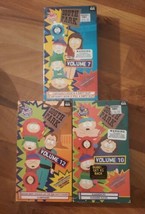 South Park VHS Lot Of 3 Vol. 7, 10, 12 Comedy Central - £19.04 GBP
