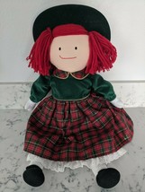 Eden Madeline Collection Madeline Christmas Soft Plush Doll 18&quot; - £109.07 GBP