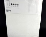Ikea FLASKSTARR Curtains with Tie-Backs 1 pair 57”x98” White 505.192.26 New - $83.19