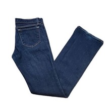 J Brand Boot cut Jeans Womens Size 26 Low Rise Blue Dark Wash - £14.20 GBP