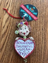 Behind Every Successful Woman Is Herself CHRISTMAS ORNAMENT Ships N 24h - $8.40