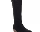 Propet Women Tall Tasseled Riding Boots Rider Size US 10W Black Suede - $74.25
