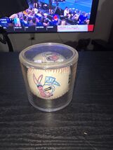 Energizer Bunny Battery Baseball "Playball" Sport Promo Pink Stitching I... - $19.95