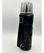 Thermos SK2010MBTR14 40 Oz Black Stainless King Beverage Bottle - $25.65