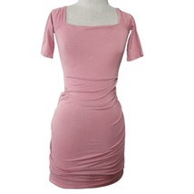 Pink Bodycon Cocktail Dress Size Small - £19.40 GBP