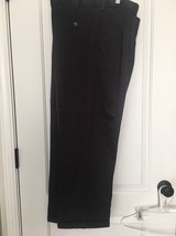 George Men&#39;s Black Casual/Dress Pants Pockets Size 34 - $23.54