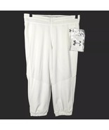 Womens White Softball Knickers Size Small Under Armour Performance No Zi... - $26.24