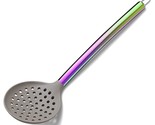 Rainbow Silicone Skimmer, Silicone Head And Stainless Steel Metal Handle... - $14.99
