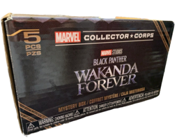 Wakanda Forever Black Panther Marvel Collector Corps Box 5 PCS Funko - $24.63