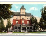 Getman Memorial Old Ladies Home Gloversville New York NY UNP WB Postcard... - £12.82 GBP