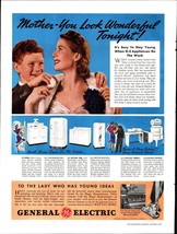 1939 General Electric Appliances Vintage Print Ad Mother You Look Wonder... - £20.65 GBP