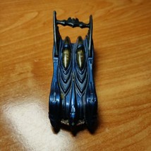 HOT WHEELS Blue &amp; Black Diecast DC Comics Batmobile Car-#s03-Malaysia-LN - $6.93