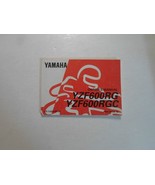 1995 Yamaha YZF600RG YZF600RGC Operatori Proprietari Manuale Fabbrica Nuovo - $84.13 CAD