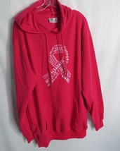 Sport JIU Ding Hoodie 5XL in Pink Breast Cancer Awareness - £14.04 GBP