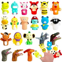 20 Pcs Animal Finger Puppets,Finger Puppets For Kids,Finger Puppets Toys... - $25.99