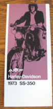 1973 Harley-Davidson ORIGINAL Sprint SS-350 Brochure Xlnt Motorcycles - £12.67 GBP