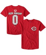 Cincinati Reds Star Wars Jedi Knight MLB Jersey Shirt Men&#39;s Majestic RAR... - £21.55 GBP