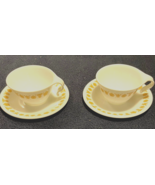 Vintage Corelle Butterfly Gold Hook Handle Cup and Saucer - Set of 2 - €4,25 EUR