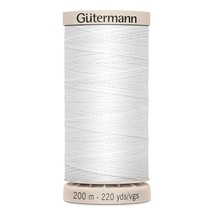 Gutermann Quilting Thread 220 Yards-White (738220-5709) - $13.99