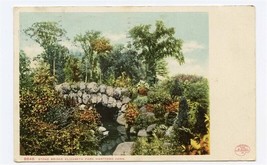 Stone Bridge Elizabeth Park UDB Postcard Hartford Connecticut 1906 - £13.37 GBP