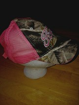 INFINITY PINK/CAMO &quot;FORD&quot; CAP-ONE SIZE ADJUSTABLE-NWOT-SPARKLE ON &quot;FORD&quot;... - $7.99