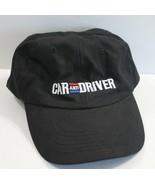 Car And Driver Baseball Cap Hat Adjustable Back Strap Black Embroidered ... - £7.66 GBP