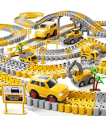 Toddlers Construction Race Tracks Toys Gifts for 3 4 5 6 Years Old Boys ... - $42.92