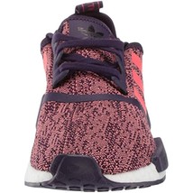 adidas Youth NMD_R1 Running Shoe F34421 Legend Purple/Shock red/Black Size 3.5M - $62.90