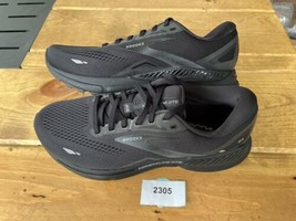 Brooks Men’s Adrenaline GTS 23 Running Shoe, Black/Black/Ebony, Size 9.5 Wide 2E - £58.70 GBP