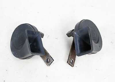 Primary image for BMW E34 5-Series E36 Z3 Factory Air Horns w Brackets High Low Set 1989-1999 OEM