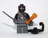Black Pirate Pirates Of The Caribbean Custom Minifigures - $8.34