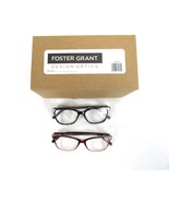 Foster Grant +1.50 Fashion Reading Glasses Lot of 2,  UVA-UVB Lens Prote... - £17.09 GBP