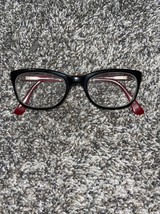 AUTHENTIC   MICHAEL KORS MK247 021 BLACK/RED 48-18-135 PETITE FIT 7515 - $14.40