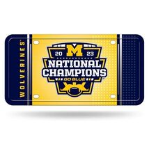 Michigan Wolverines 2024 Champions Metal Auto Tag License Plate - $15.83
