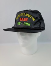 Vintage You&#39;ve got the Right One Baby black trucker hat 1990s Diet Pepsi... - £23.01 GBP