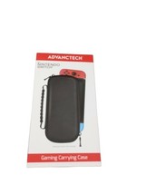 Nintendo Switch Carry Case Advanctech BLACK ~ NEW IN BOX - $6.44