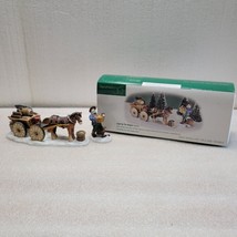 Dept 56 Load Up The Wagon 56630 Christmas Holiday Village House - $24.49