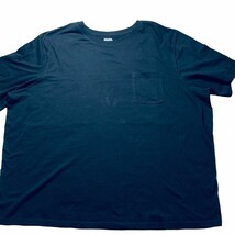 King Size Mens Size 4XL Black Cotton Short-Sleeve Sport Tee Shirt - $8.99