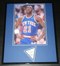 Gerald Wilkins Signed Framed 11x14 Photo Display Knicks - £50.88 GBP