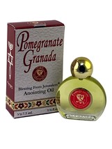 Essential Anointing Oil Bottle Pomegranate for Prayer Healing Jerusalem 7.5ml - $12.61