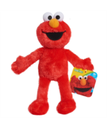 Large Elmo 14 inch Sesame Street  Plush Toy Red Soft New with tag - $215.54 MXN