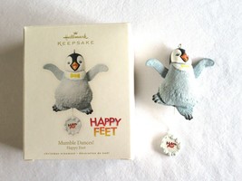 Hallmark Keepsake Happy Feet Mumble Dances 2008 Christmas Tree Ornament Penguin - £7.50 GBP
