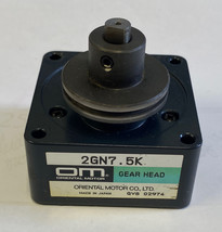 Oriental Motor 2GN7.5K Gear Head, Ratio 7.5:1  - $483.52 MXN