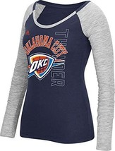 Adidas Oklahoma City Donner Damen Team Liquid Punkte Langärmelig Noppe T... - $24.74