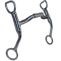 Myler Stainless Steel 5 in HBT Shank MB 36 Mullen Forward Tilt Low Porte... - $159.99